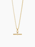 Gold Plated T-Bar Chain