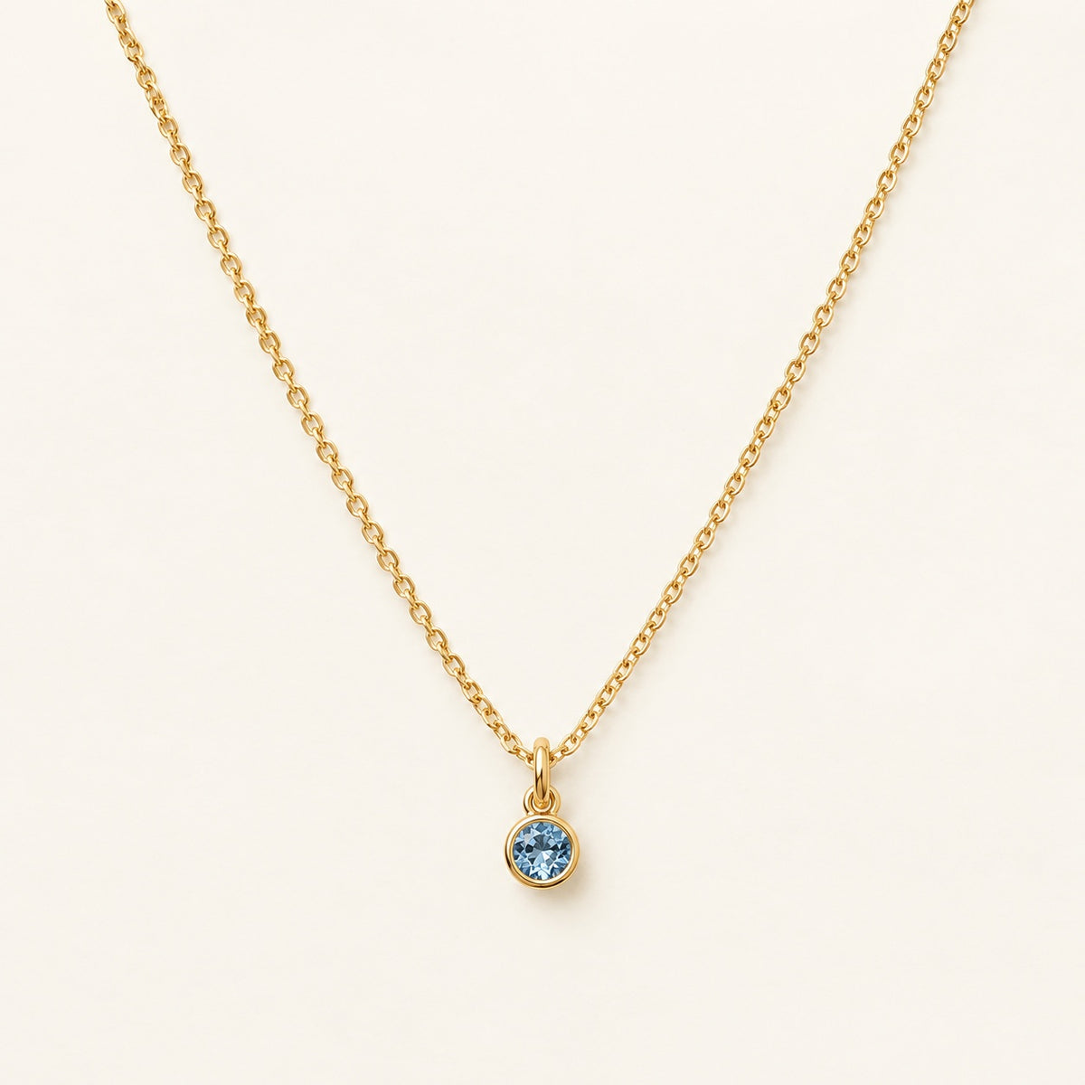 Birthstone Charm Necklace