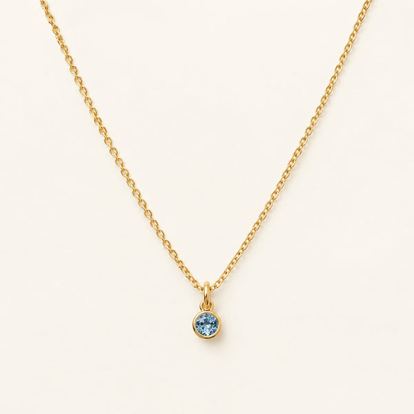 Birthstone Charm Necklace