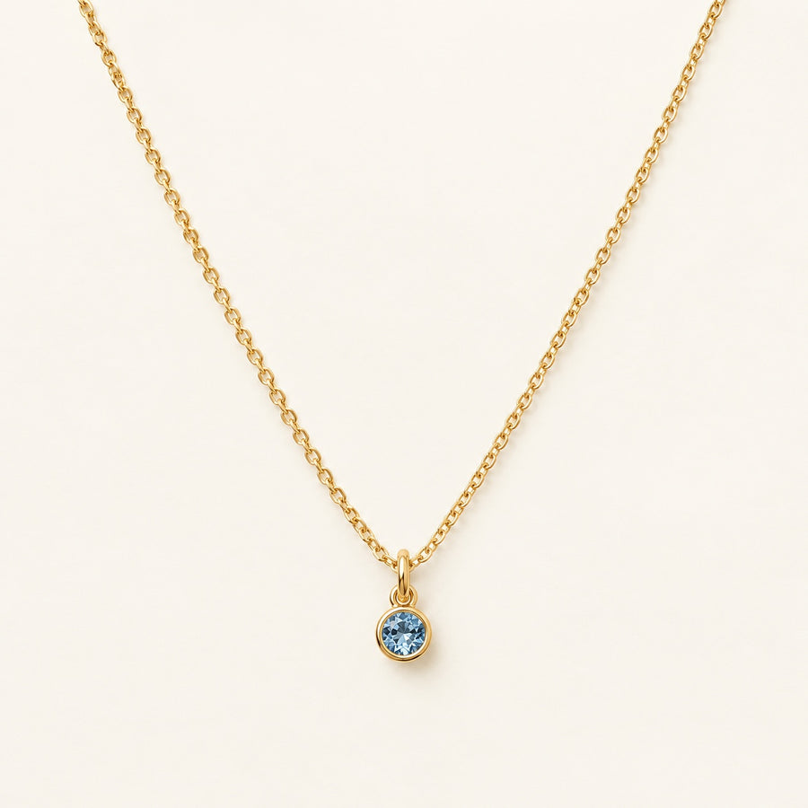 Birthstone Charm Necklace