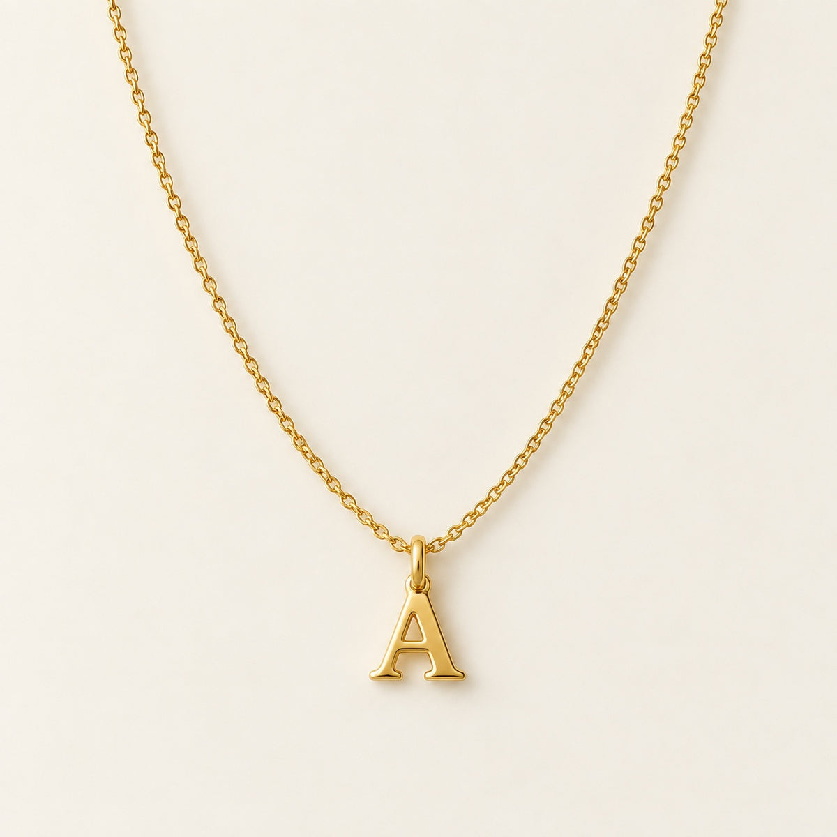 Initial Pendant Necklace