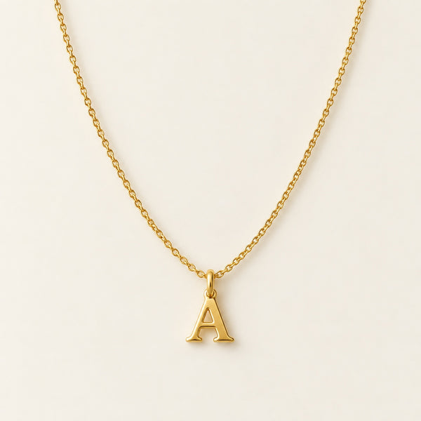 Initial Pendant Necklace