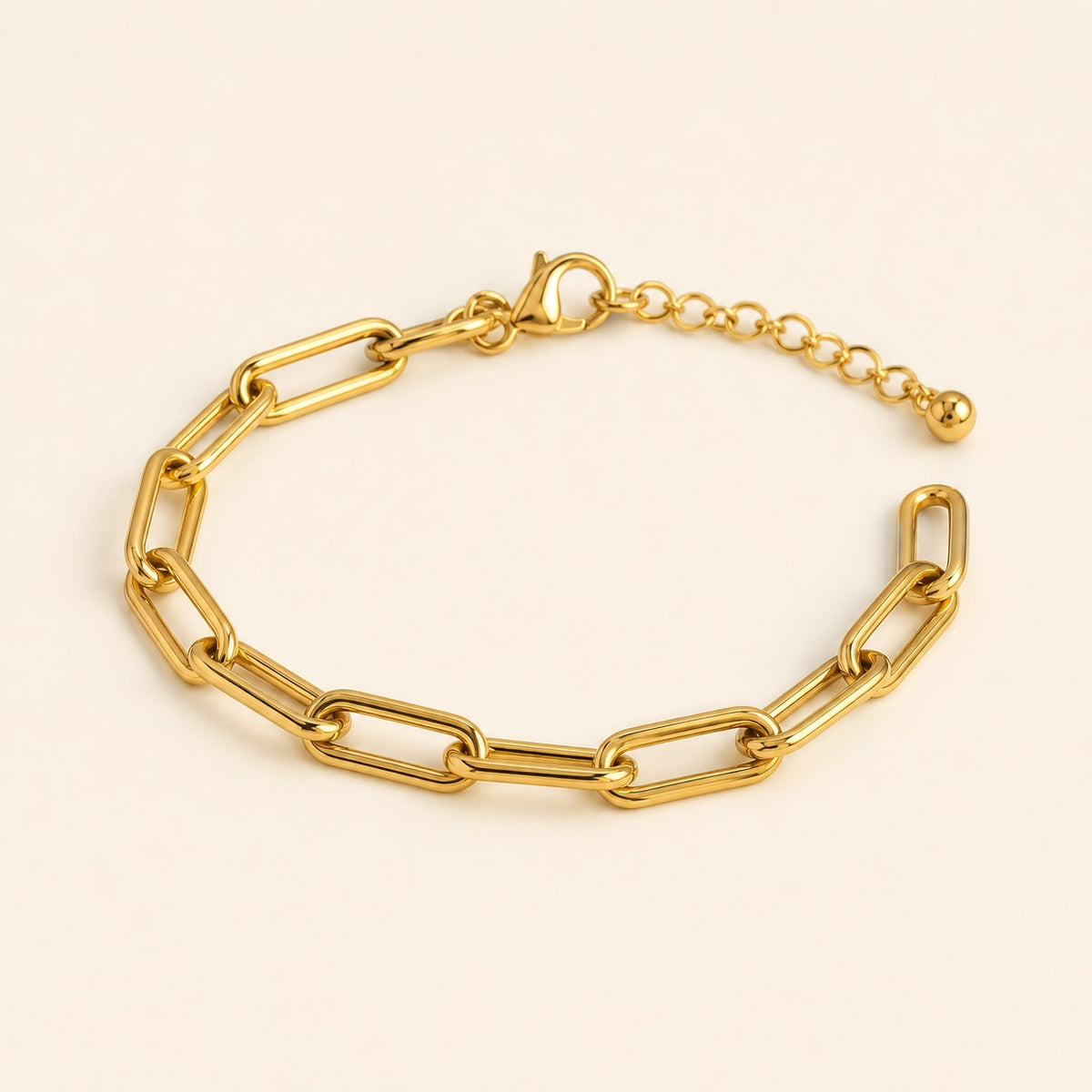 Paperclip Chain Bracelet