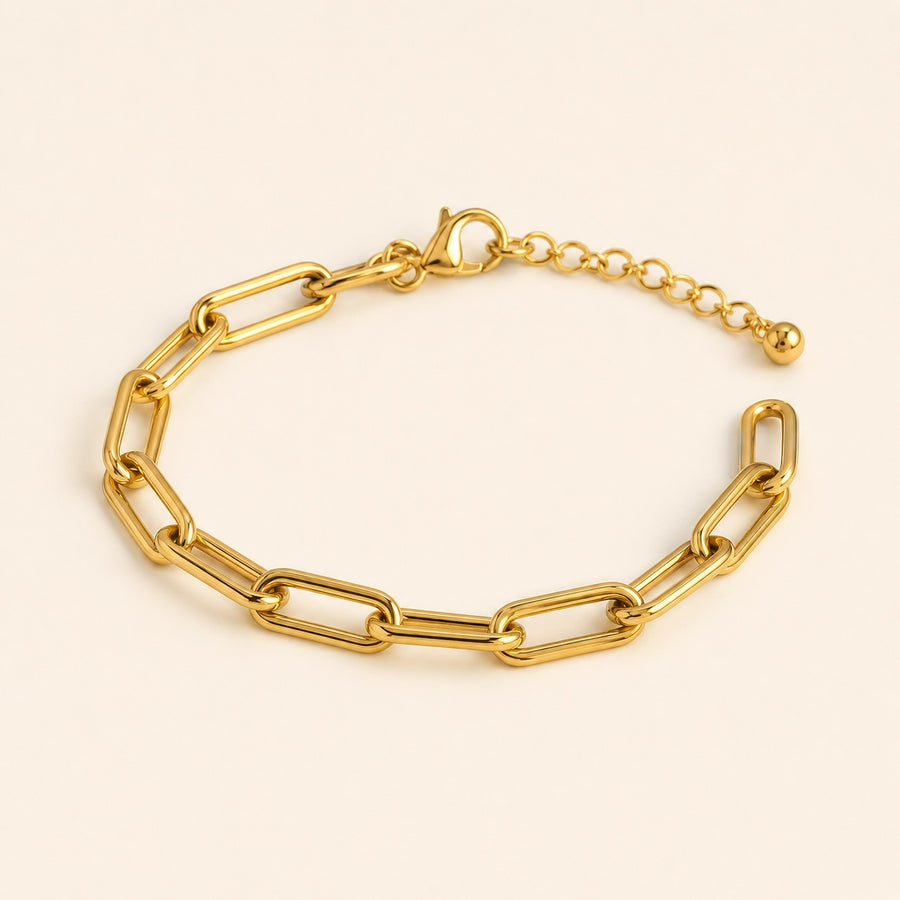 Paperclip Chain Bracelet