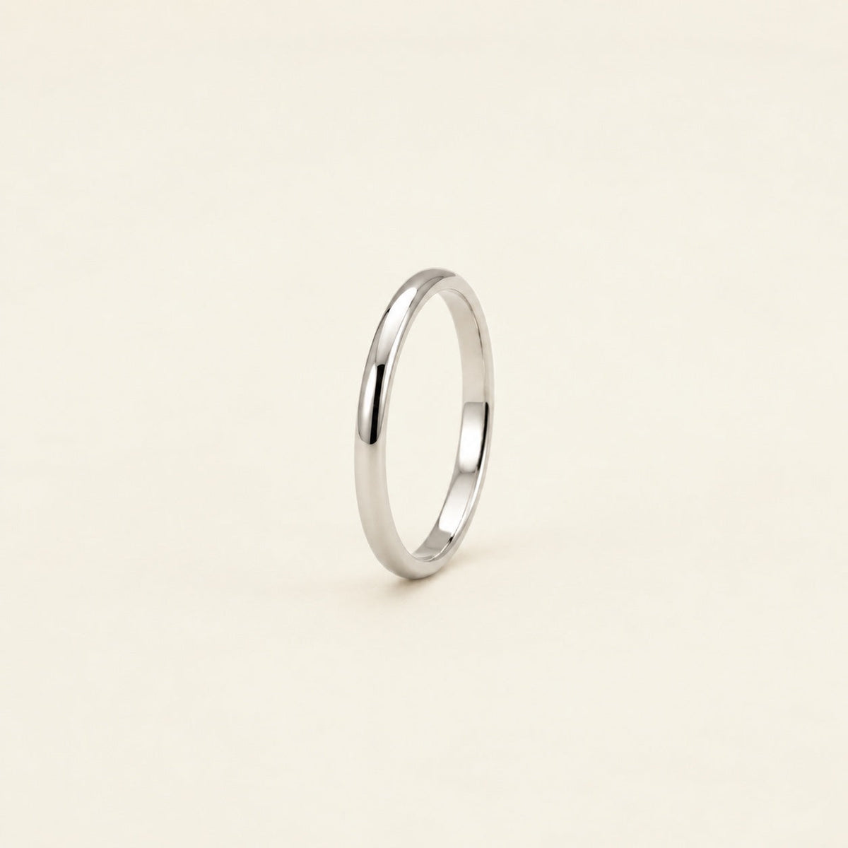 Slim Band Ring in silver